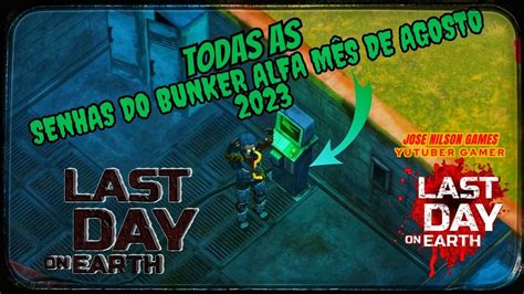 last day senha do bunker de hoje|Código alfa do bunker em Last Day on Earth: Survival .